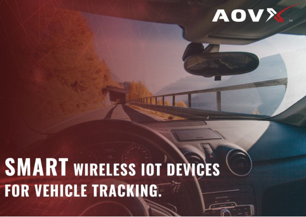 Smart wireless IoT devices for vehicle tracking.