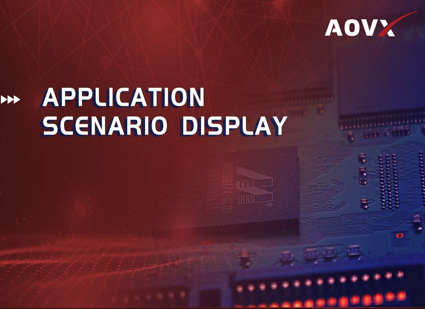 Application scenario display